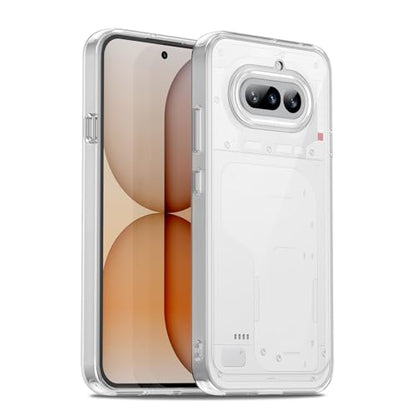 Case for Nothing Phone 4a, Military Grade Drop Protection Phone Case, Yellowing Resistant, Anti-Scratch Hard PC Back, Shockproof Hard Ultra-Thin Protective Cover, Clear - size: Nothing Phone 4a