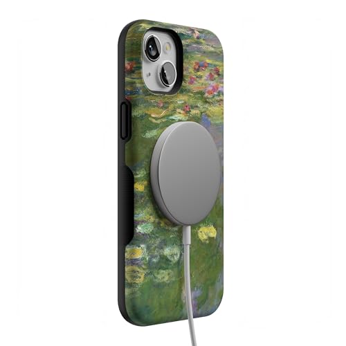 Casely iPhone 15 Plus Case | Monet's Water Lilies | The Met Museum | Bold Protective Design | Compatible with MagSafe - color: Monet's Water Lilies | The Met Museum