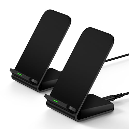 Fast Wireless Charger Stand for Samsung Galaxy S26 S25 S24 Ultra,2Pack 15W