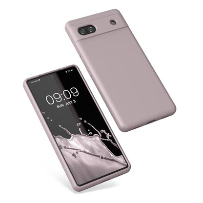 kwmobile Case Compatible with Google Pixel 6a Case - TPU Silicone Phone Cover with Soft Finish - Purple Cloud - color: Purple Cloud, size: Pixel 6a
