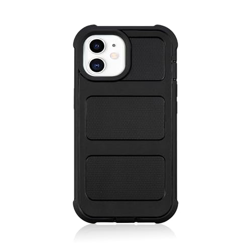 for Defender Case iPhone 11 Case with Belt Clip Holster Kickstand Black | for Heavy Duty iPhone 11 Phone Case Rugged Shockproof Cover with 2 Layers of Sturdy for Phone Cases iPhone 11 Case Protective - color: Black