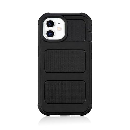 for Defender Case iPhone 11 Case with Belt Clip Holster Kickstand Black | for Heavy Duty iPhone 11 Phone Case Rugged Shockproof Cover with 2 Layers of Sturdy for Phone Cases iPhone 11 Case Protective - color: Black