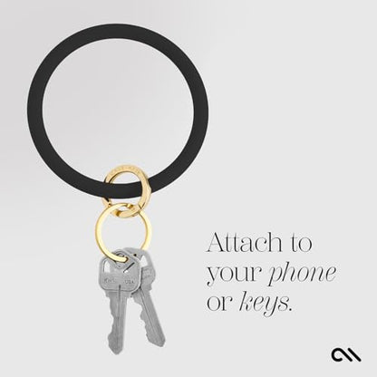 Case-Mate Phone Charm Bangle Bracelet with Tether Tab - Black - color: Black