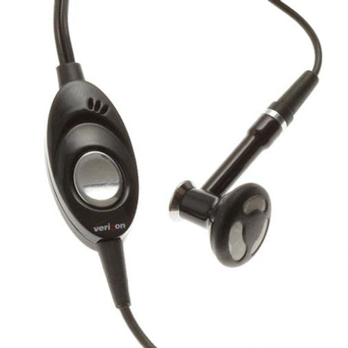 Mono Headset Wired Earphone Single Earbud 2.5mm Headphone Black Compatible with LG 1500-200 - 200C - 220C - 231C