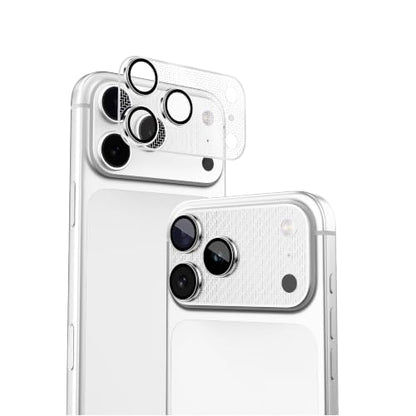 LITO Metal Camera Lens Protector for iPhone 17 Pro Max, Sliver - color: Sliver