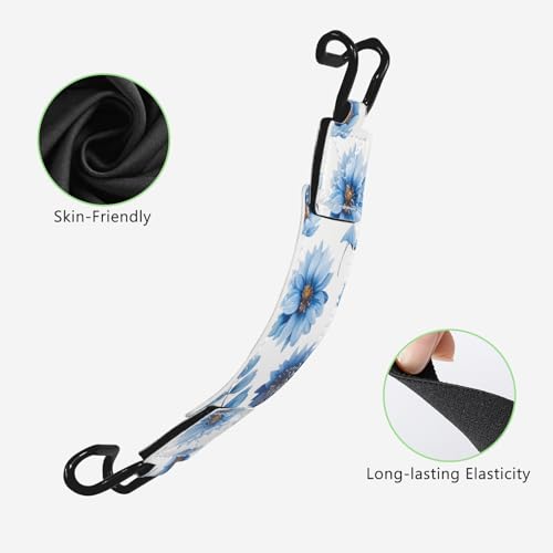 CoBak Secure Hand Strap for Ebook Reader - Versatile and Lightweight - color: Azure Petal Symphony-1 Pack