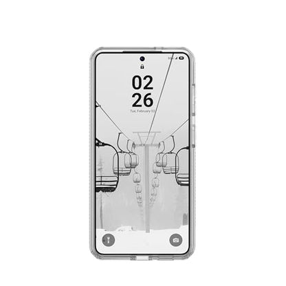 URBAN ARMOR GEAR UAG for Samsung Galaxy S26 Case 6.3" Plyo - Magnetic Charging Compatible Anti-Yellowing Transparent Rugged Military Drop Tested Protective Cover, Ice/Silver - color: Plyo - Ice/Silver