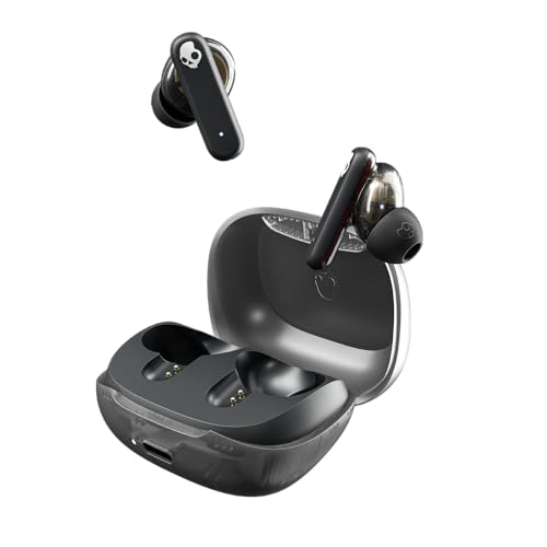 Skullcandy Smokin’ Buds Wireless Noise Isolating Earbuds - Midnight Smoke - color: Midnight Smoke