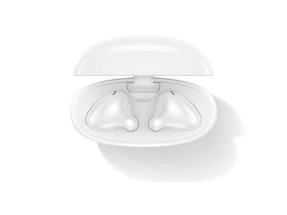 Lenovo E310 True Wireless Earbuds, Bluetooth 5.3 TWS Headphones with 13mm Drivers, AI Noise Reduction Mic, Up to 20H Battery with Case, USB-C Charging, IPX4 Water Resistant, Touch Control, White - color: White