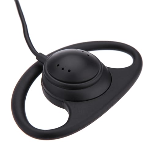 Cuifati Single Ear Headset with 3.5mm L Shaped Plug, Mono Wired Headphone for Laptop, Phone, Call Center, Gaming (4pcs) - size: 4pcs
