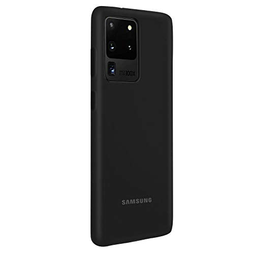 Samsung Original Galaxy S20 Ultra 5G Silicone Cover/Mobile Phone Case - Black - color: Black, style: S20 Ultra 5G