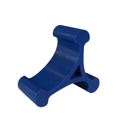 Skalene Phone Stand - 100% Silicone Rubber, Adjustable Phone Holder, Prop, Rest - Desk, Office, Home, Kitchen Accessory (Royal Blue) - color: Royal Blue
