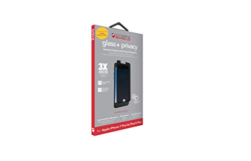 ZAGG InvisibleShield Glass Privacy Screen Protector For Apple iPhone