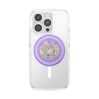 PopSockets Phone Grip for MagSafe, Magnetic Holder- Purple Fields - color: Plant Purple Fields, style: MagSafe