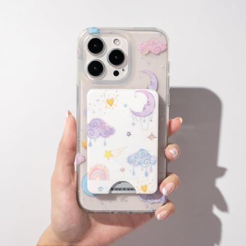 VELVET CAVIAR compatible with MagSafe Wallet - Magnetic Card Holder Wallet for iPhone 12/13/14/15 (Sweet Dreams) - color: Sweet Dreams
