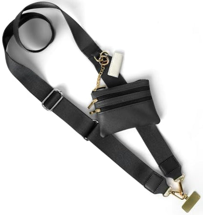 Cell Phone Strap Crossbody Universal Phone Lanyard Adjustable Strap Compatible with Most Smartphones Aztech - color: Black-a