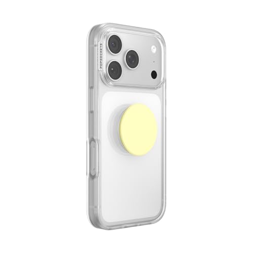 PopSockets Adhesive Phone Grip, Holder- Butter Yellow - color: Butter Yellow Adhesive, style: Adhesive