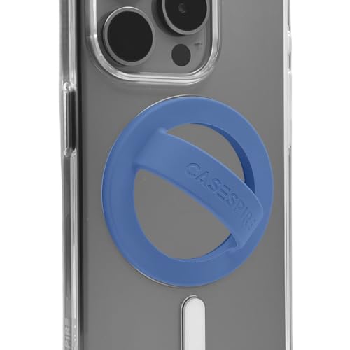 Magnetic Silicone Phone Grip Loop Holder for MagSafe iPhone Case - color: Ultramarine