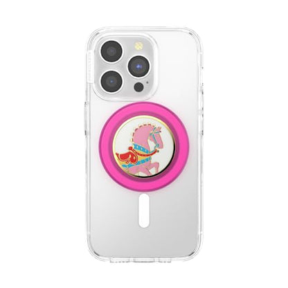 PopSockets Phone Grip for MagSafe, Magnetic Holder- Carousel Pony - color: Carousel Pony, style: MagSafe