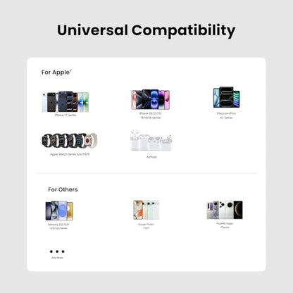 Mini Portable Charger 10000mAh Power Bank with Built-in Cable