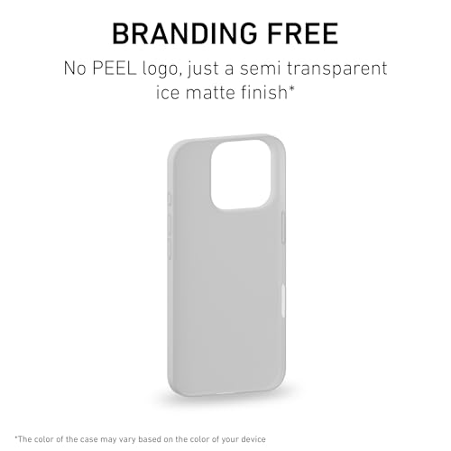 PEEL Super Thin Case for iPhone 16 (Ice) - color: Ice, size: Super Thin