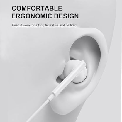USB C Headphones with Microphone for iPhone 17 16 15 Pro Max,3 Pack