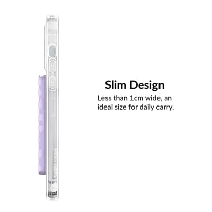 VELVET CAVIAR compatible with MagSafe Wallet - Magnetic Card Holder Wallet for iPhone 12/13/14/15 (Lilac Purple Leopard) - color: Lilac Purple Leopard
