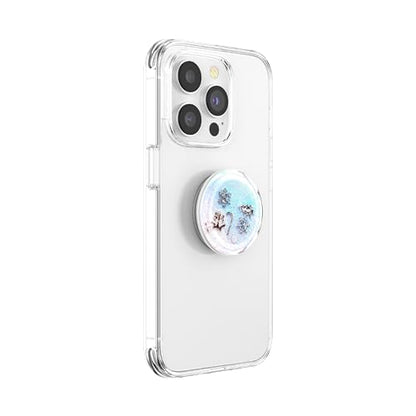 PopSockets Adhesive Phone Grip, Holder- Tidepool Snowed in - color: Snowed in, style: Adhesive