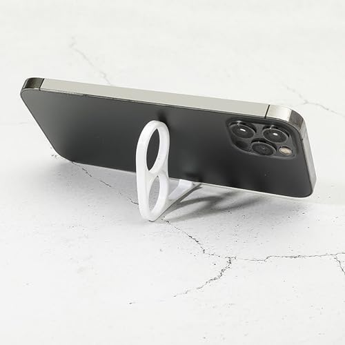 Finger Phone Holder, 10 Pcs Random Color Plastic 2 Holes Little Finger and Ring Finger Grip Strap Holder for Hand (10)