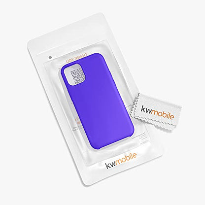 kwmobile Case Compatible with Apple iPhone 12 mini Case - TPU Silicone Phone Cover with Soft Finish - Baltic Blue - color: Baltic Blue, size: iPhone 12 mini