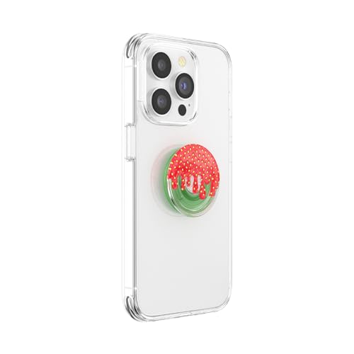 PopSockets Adhesive Phone Grip, Holder- Strawberry Drip - color: Strawberry Drip