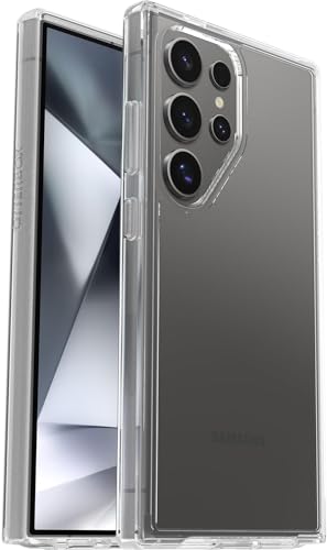 OtterBox Samsung Galaxy S24 Ultra (Only) - Symmetry Series Clear Case - Clear - Ultra-Sleek - Wireless Charging Compatible - Raised Edges Protect Camera & Screen - Non-Retail Packaging - color: Clear