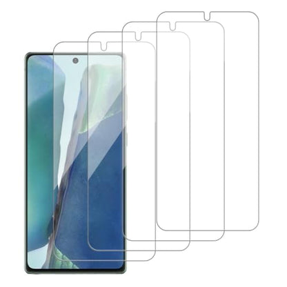 4 Pack Glass Screen Protector for Samsung Galaxy Note 20 5G - size: Galaxy Note 20 5G