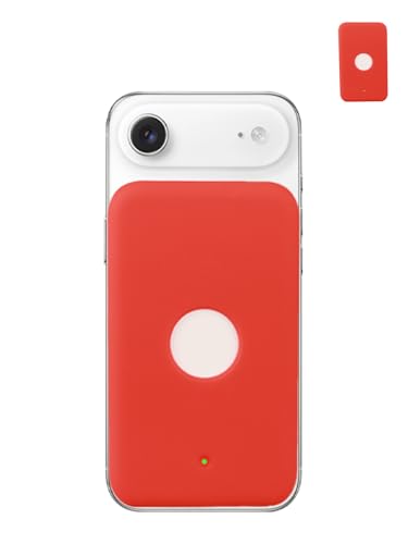 Compatible with Apple iPhone Air MagSafe Battery,UYRUREL Premium Silicone Shockproof Protection Ultra-Thin Design, Comfortable and Skin-Friendly,Red. - color: Red