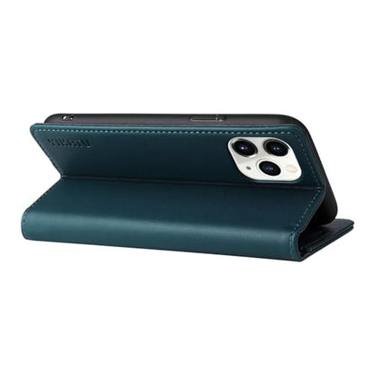 Caseurban Compatible with iPhone 11 Pro Wallet Case PU Leather Flip Folio Case with Card Holder Magnetic Closure Shockproof Protective Phone Cover Blue - color: Blue, size: iPhone 11 Pro