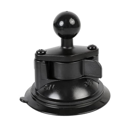 xik 1" Ball Suction Cup Base Mount for Phone Table Action Camera Holder Mount, 3.5" Large Suction Cup Base for Windshield, Compatible with RAM Mounts and Other Standard 1"(25mm) Ball Systems