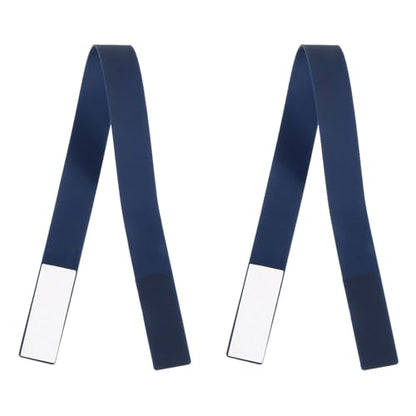 MECCANIXITY Phone Grip Strap Wrist Strap Silicone Cord Midnight Blue 2Pcs - color: Midnight Blue