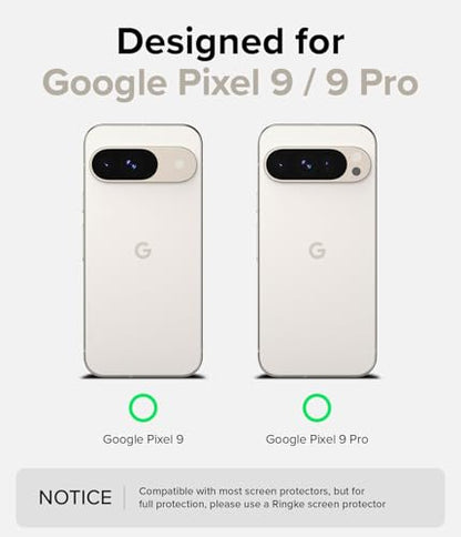 Ringke for Google Pixel 9/9 Pro Case [Fusion Matte Clear] | Oil & Dirt Resistant, Anti-Fingerprint Technology Prevents Oily Smudges, Frosted Coating Feels Velvety Soft - size: Pixel 9 / Pixel 9 Pro