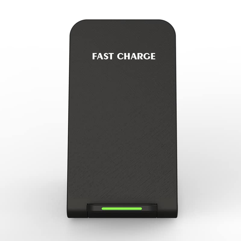 15W Wireless Charger Dual Coil Foldable Mobile Phone Fast Charging Stand Pad for iPhone 17 16 15 14 13 12 11 Xr X Pro Max Samsung S21 S20 S8 9 Huawei Xiaomi LG (White NO Cable) - color: White NO Cable