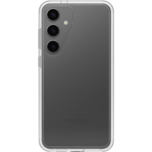 OtterBox Samsung Galaxy S24+ Symmetry Series Clear Case - Clear, Ultra-Sleek, Wireless Charging Compatible, Raised Edges Protect Camera & Screen - color: Clear, style: Samsung Galaxy S24+