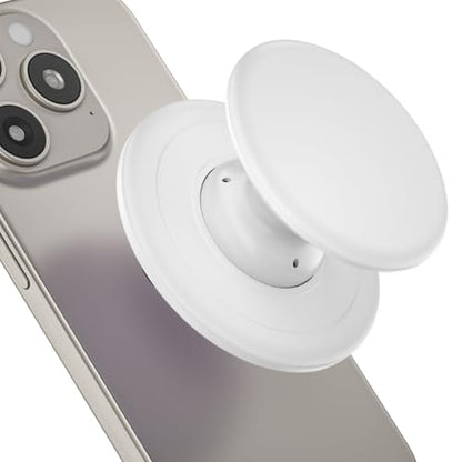 Grippopso Magnetic Phone Grip Holder for Magsafe Phone Grips, White