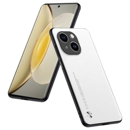 Phone Case Compatible with Smartphone, Compatible with iPhone 15 (6.1"), Protective Cover in PU Leather - White - color: White, size: iPhone15