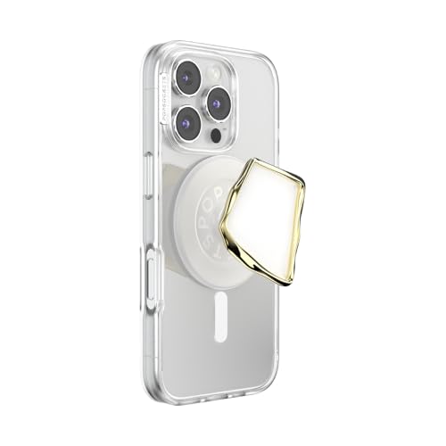 PopSockets Phone Grip for MagSafe, Magnetic Holder- Horchata Cut - color: Enamel Horchata Cut, style: MagSafe