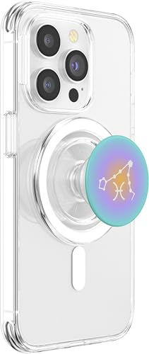 PopSockets Zodiac Phone Grip - Pisces Star Sign PopSockets PopGrip for MagSafe - style: Magnetic PopGrip