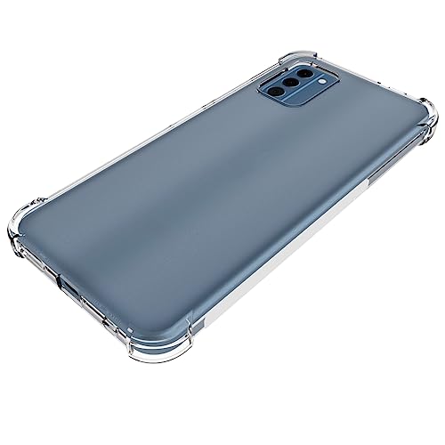 USTIYA Case for Nokia C300 4G Clear TPU Four Corners Protective Cover Transparent Soft funda