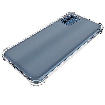 USTIYA Case for Nokia C300 4G Clear TPU Four Corners Protective Cover Transparent Soft funda