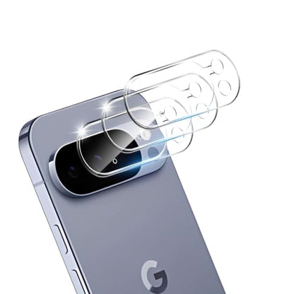 3 Pack Tempered Glass Camera Lens Protector for Google Pixel 10 Pro - size: Google Pixel 10 Pro