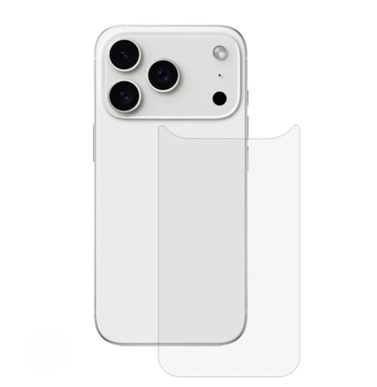2Pcs Screen Protectors Back Film For iPhone 17 Pro max Hydrogel Film - Not Glass - color: For iPhone 17 Pro max