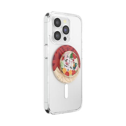 PopSockets Phone Grip for MagSafe, Magnetic Holder- Pua's Paradise - color: Pua's Paradise, style: MagSafe