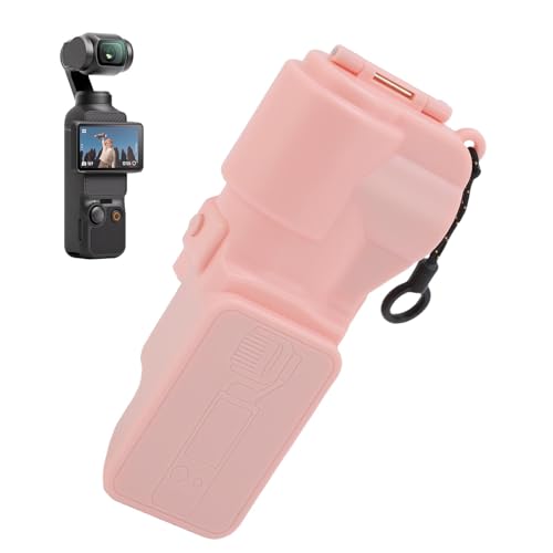 Camera Lens Screen Protector for Tablet, Scratchproof Protective Cover with Anti Shock Sponge, Lanyard Attachment, Easy Open Close Design, Pink - color: Pink